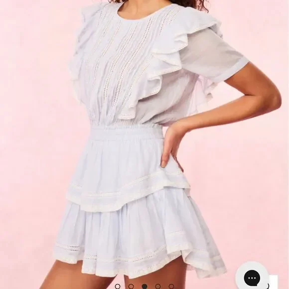 Love shack fancy Natasha dress riviera #20 - Picture 3 of 16